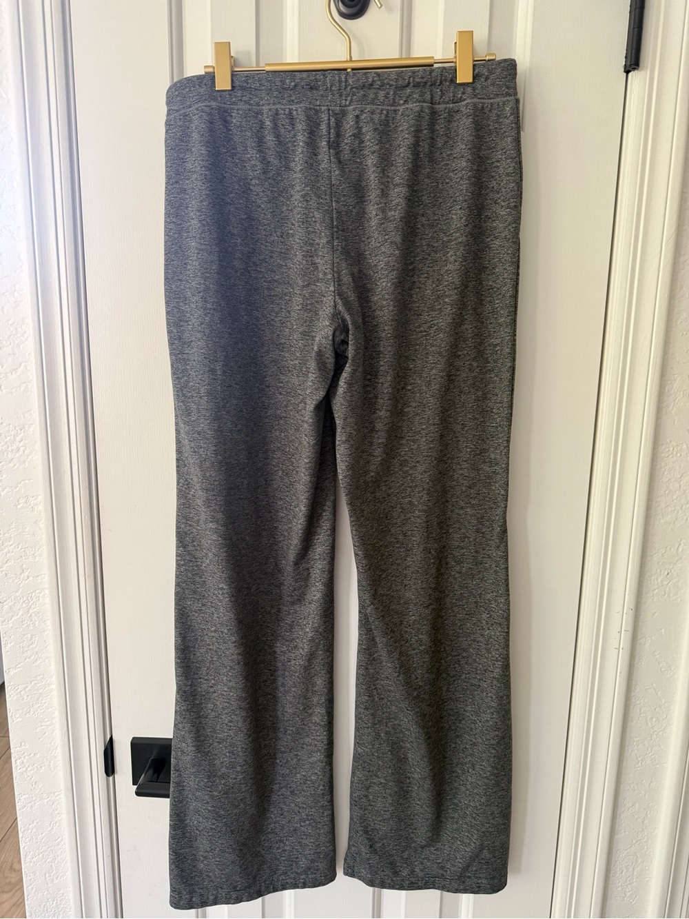 Quince Flowknit Drawstring Wide-Leg Pants - Heather Gray - Picture 6 of 6